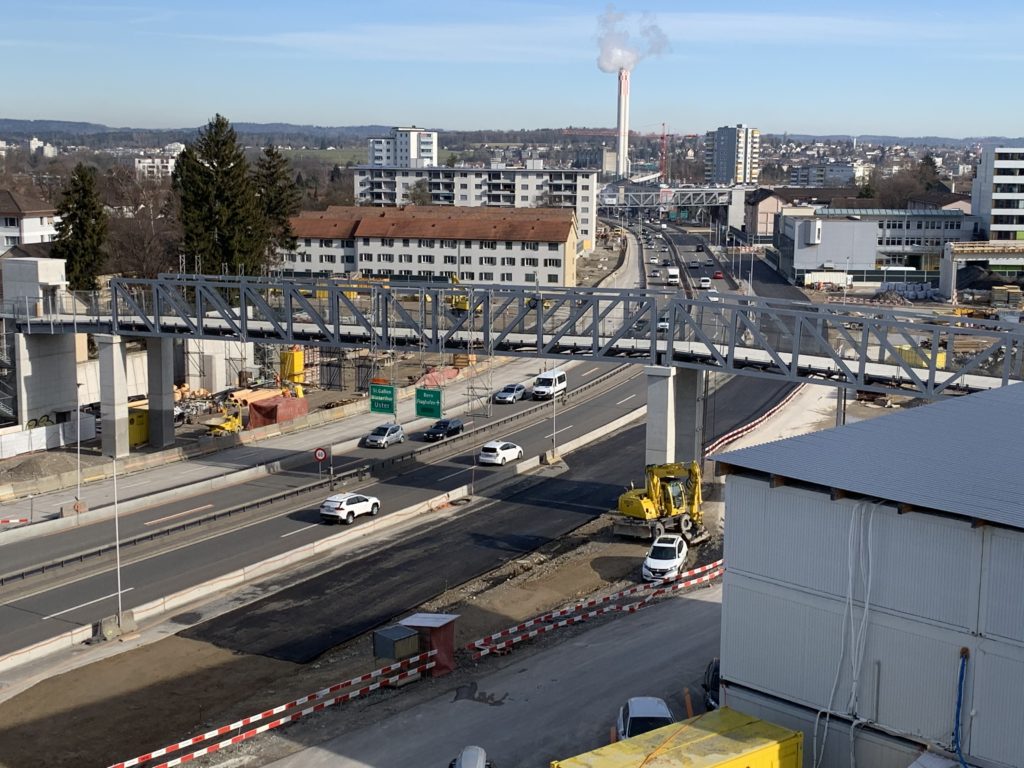 N0140 EHS Verbreiterung Autobahn Einhausung Schwamendingen